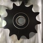 Ball Bearing Idler Sprockets For Ansi Roller Chain Black Color 45C Material